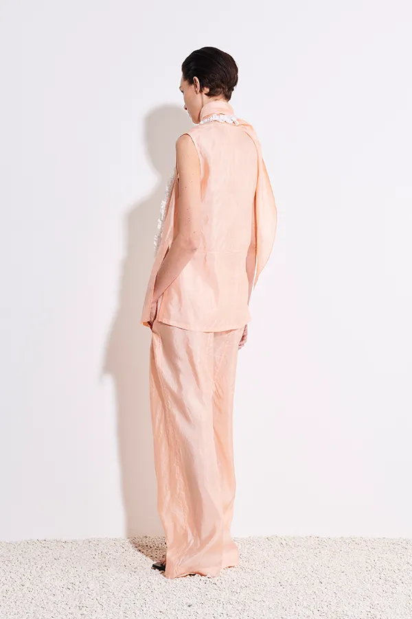 Parum Harem Pants in Soft Peach