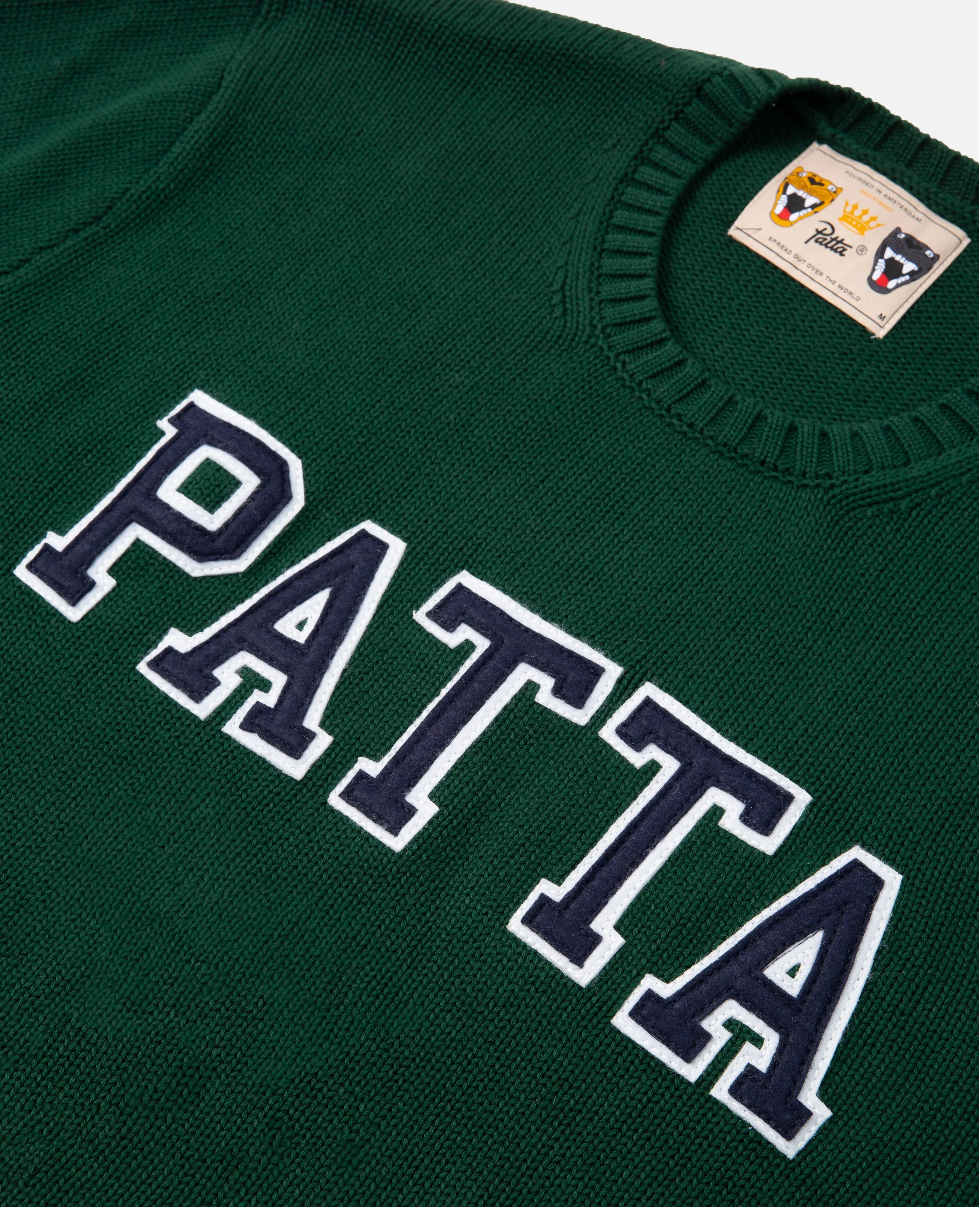 Patta University Knitted Sweater (Mountain View)