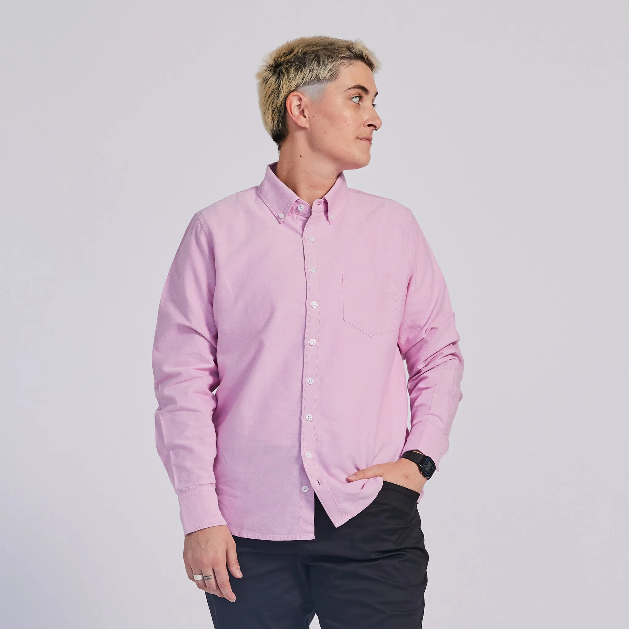 Pink Oxford Shirt