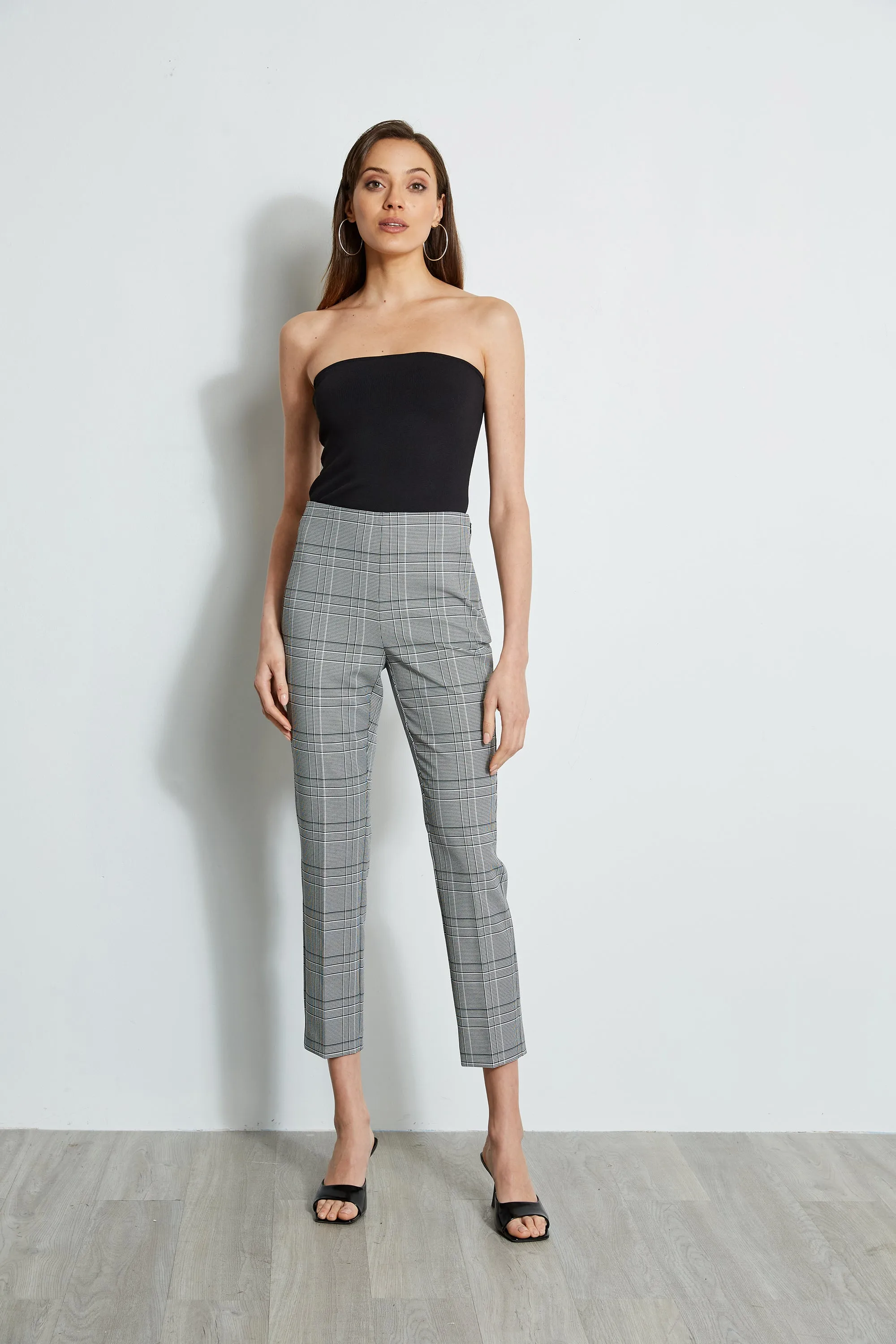 Plaid Ankle Pant