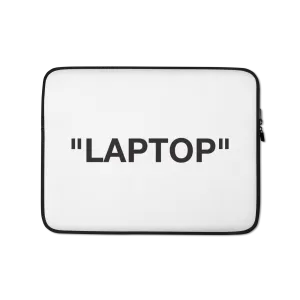 "PRODUCT" Series "LAPTOP" Sleeve White