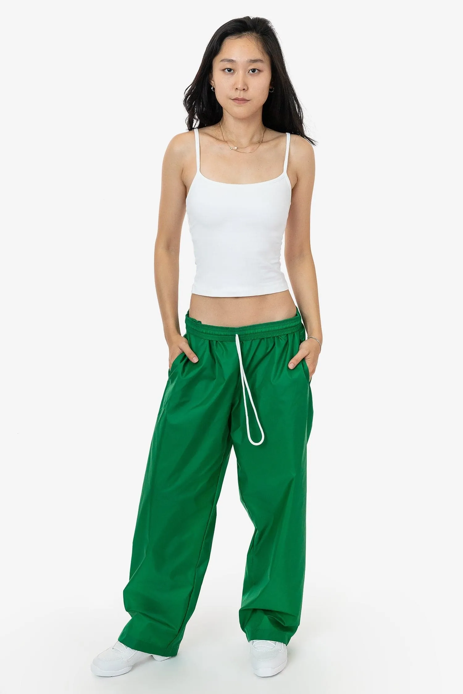 RNF445 Unisex - Lightweight Nylon Taffeta Wide Leg Pant