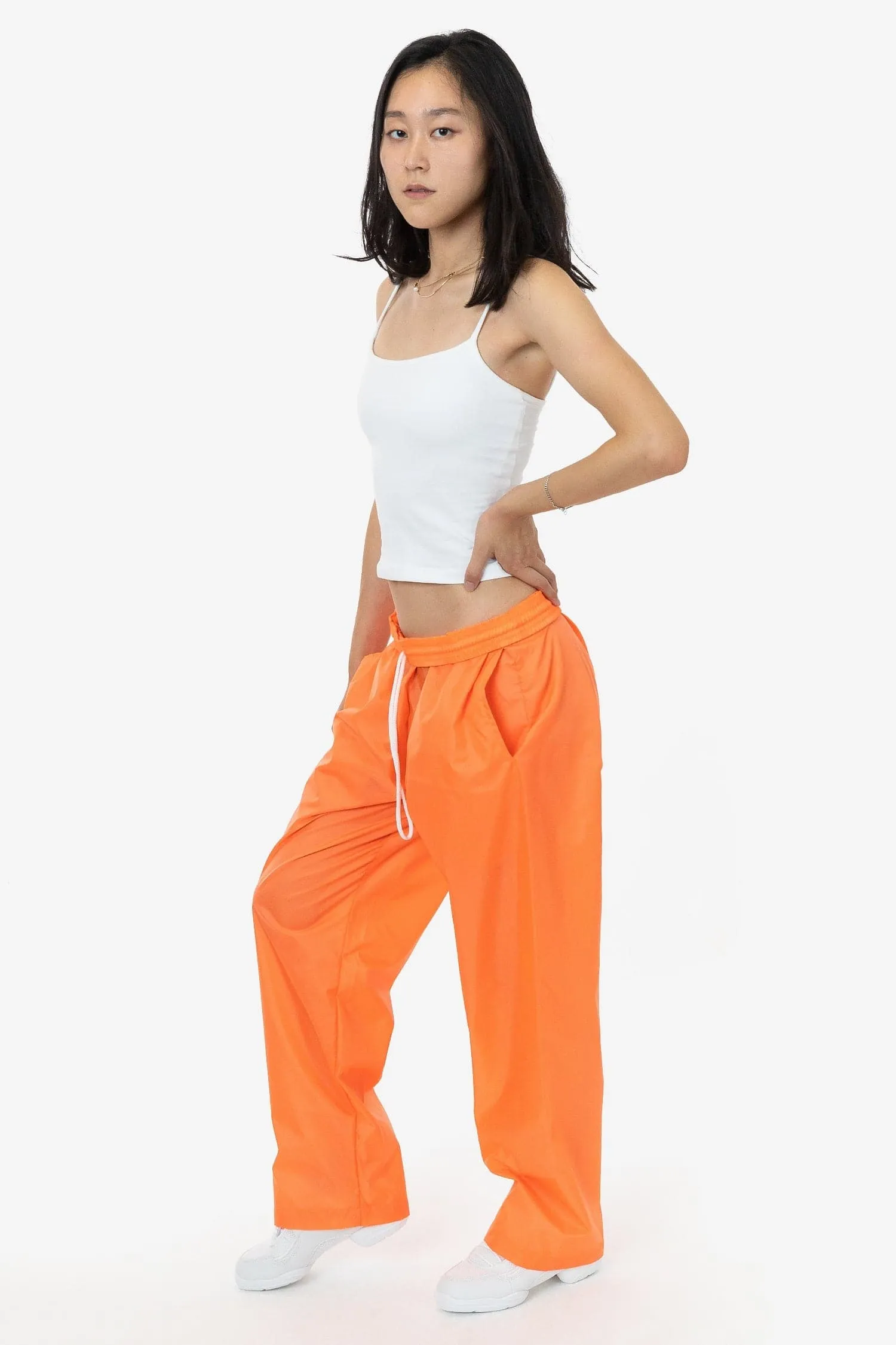 RNF445 Unisex - Lightweight Nylon Taffeta Wide Leg Pant