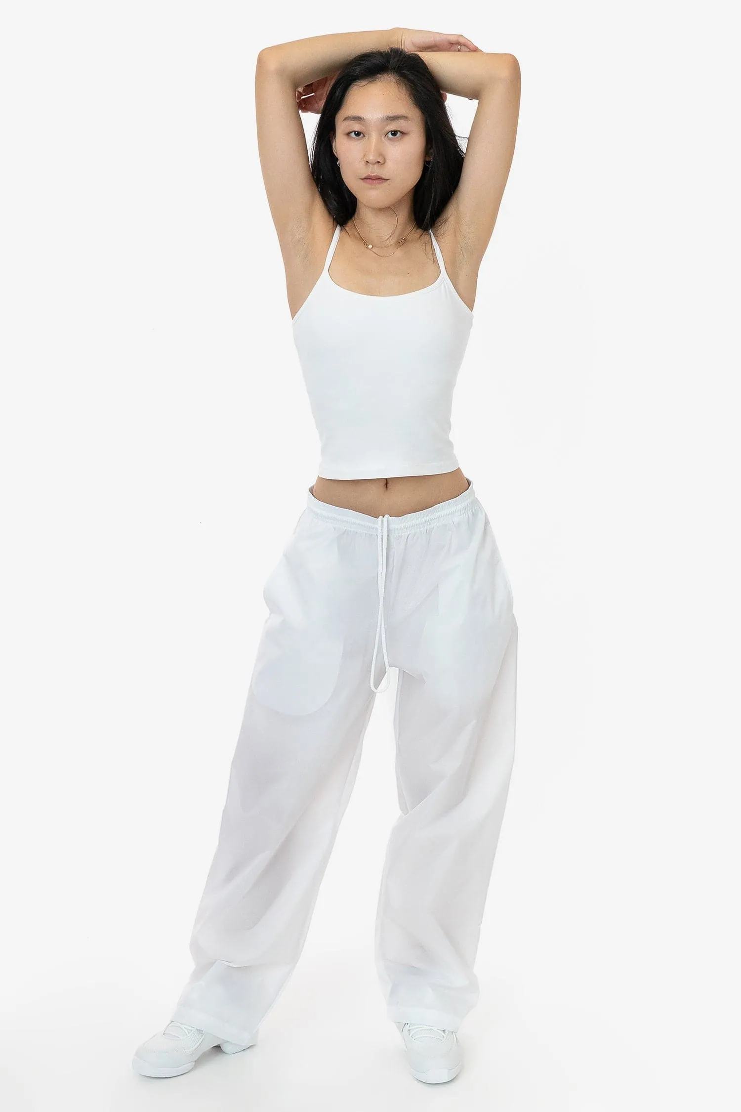 RNF445 Unisex - Lightweight Nylon Taffeta Wide Leg Pant