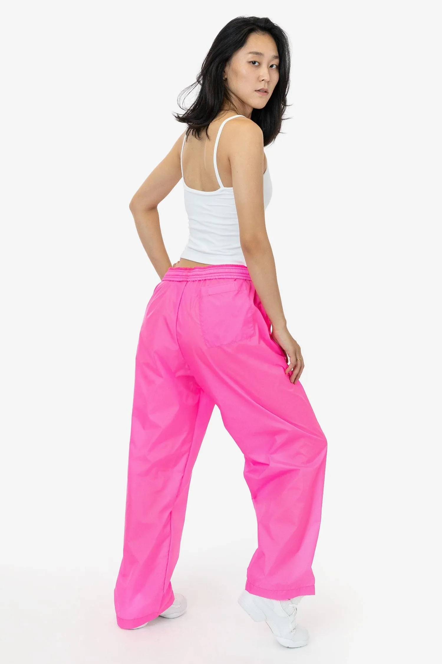 RNF445 Unisex - Lightweight Nylon Taffeta Wide Leg Pant