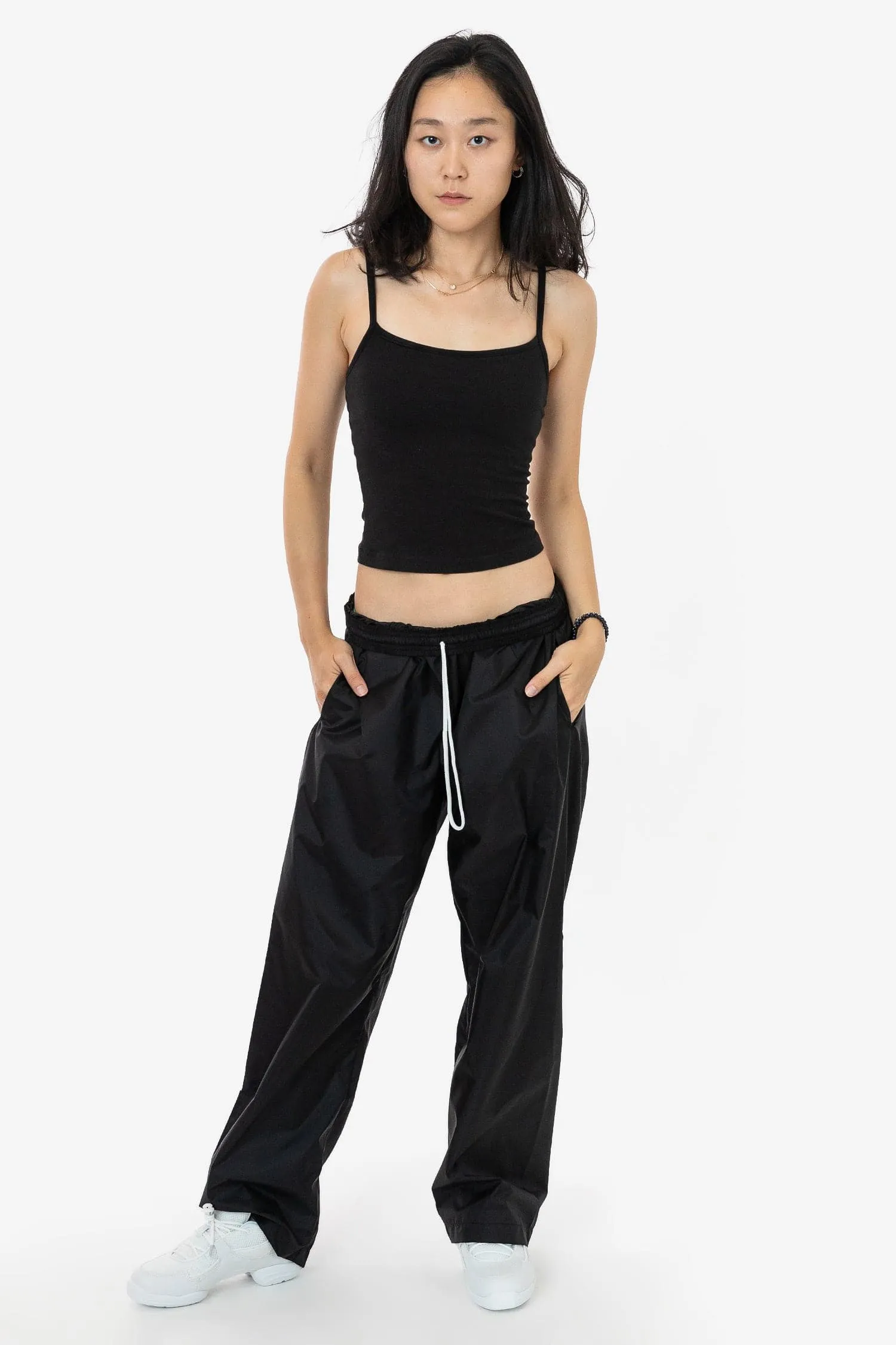 RNF445 Unisex - Lightweight Nylon Taffeta Wide Leg Pant