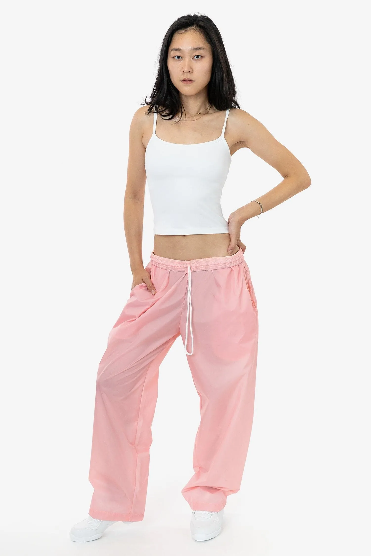 RNF445 Unisex - Lightweight Nylon Taffeta Wide Leg Pant