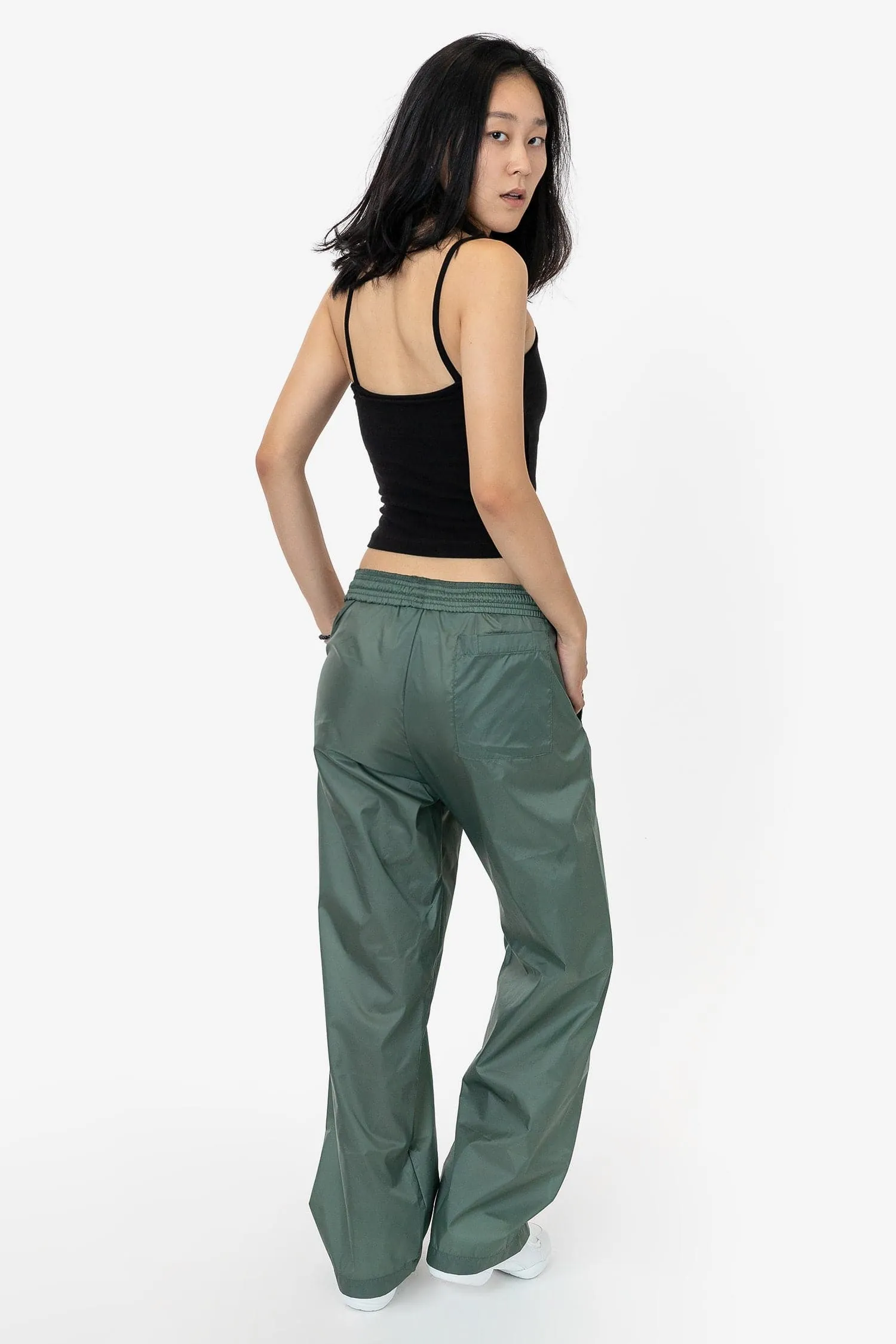 RNF445 Unisex - Lightweight Nylon Taffeta Wide Leg Pant