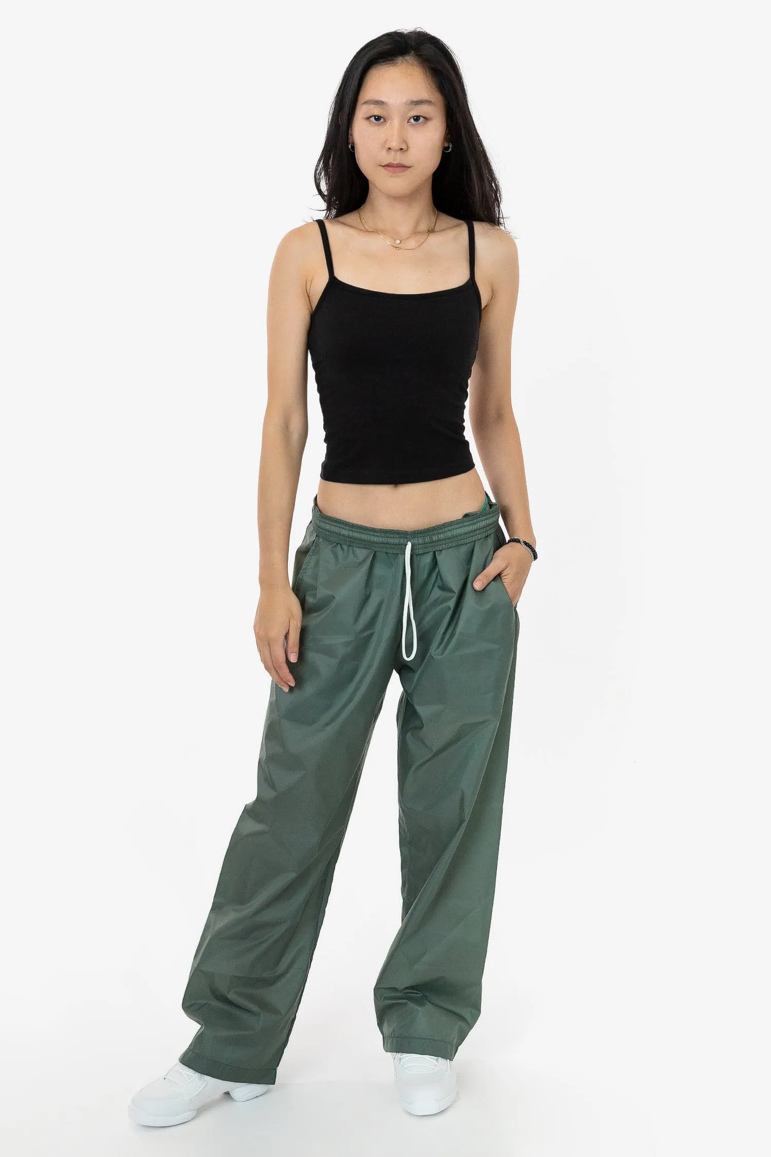 RNF445 Unisex - Lightweight Nylon Taffeta Wide Leg Pant