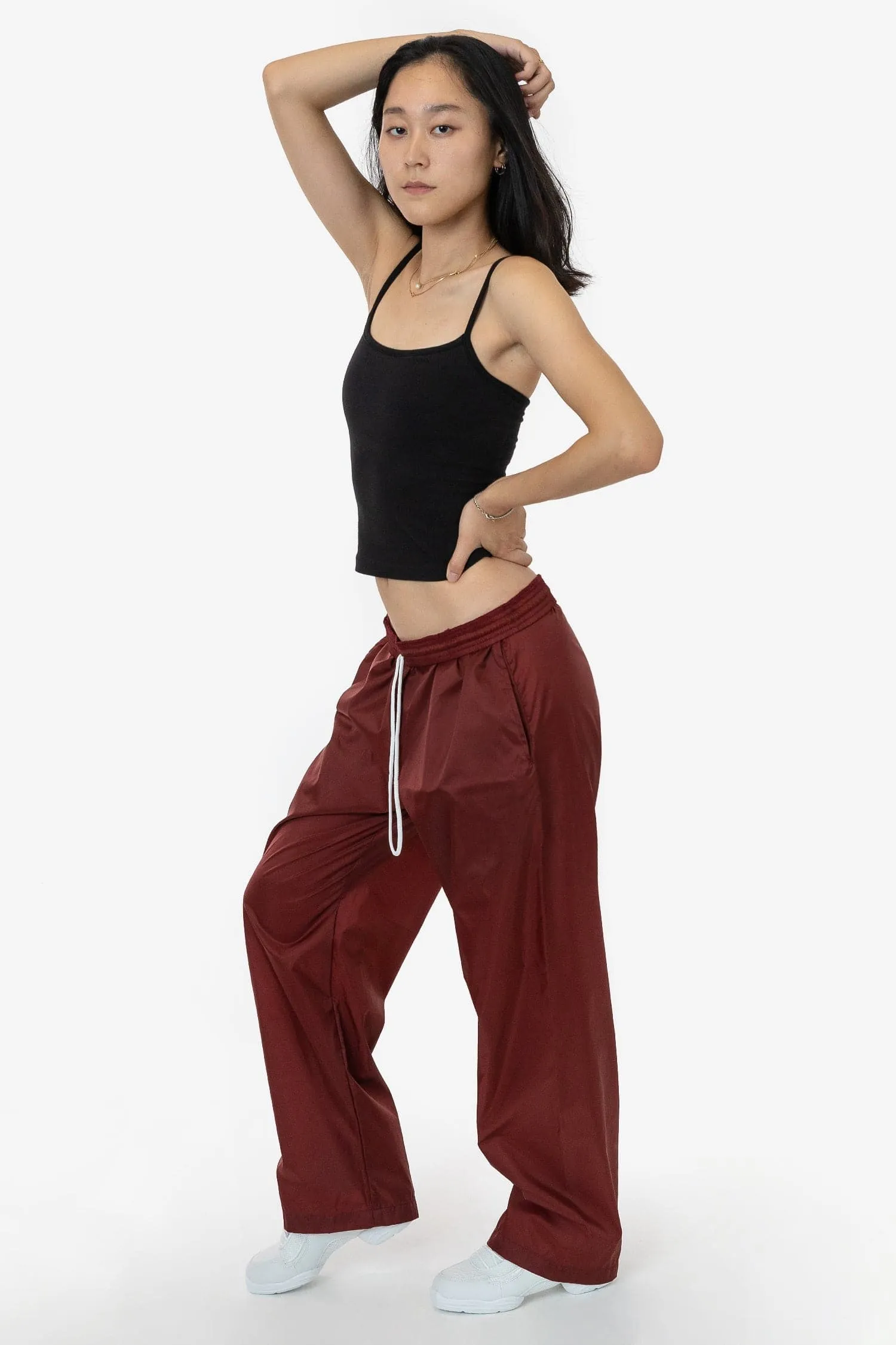 RNF445 Unisex - Lightweight Nylon Taffeta Wide Leg Pant