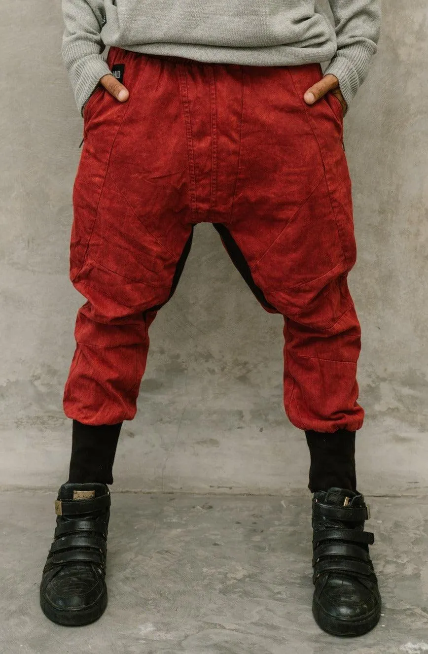 SISU Pants - Drop Crotch Jogger Denim Pants