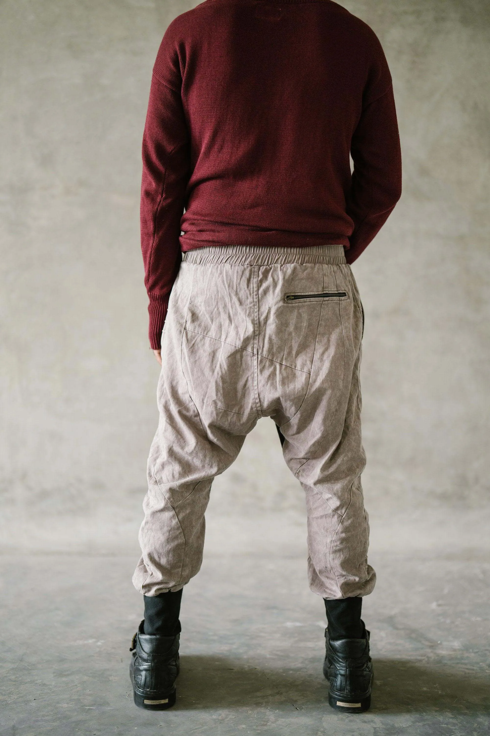 SISU Pants - Drop Crotch Jogger Denim Pants