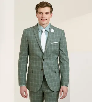 Slim Fit Check Suit Separate Jacket