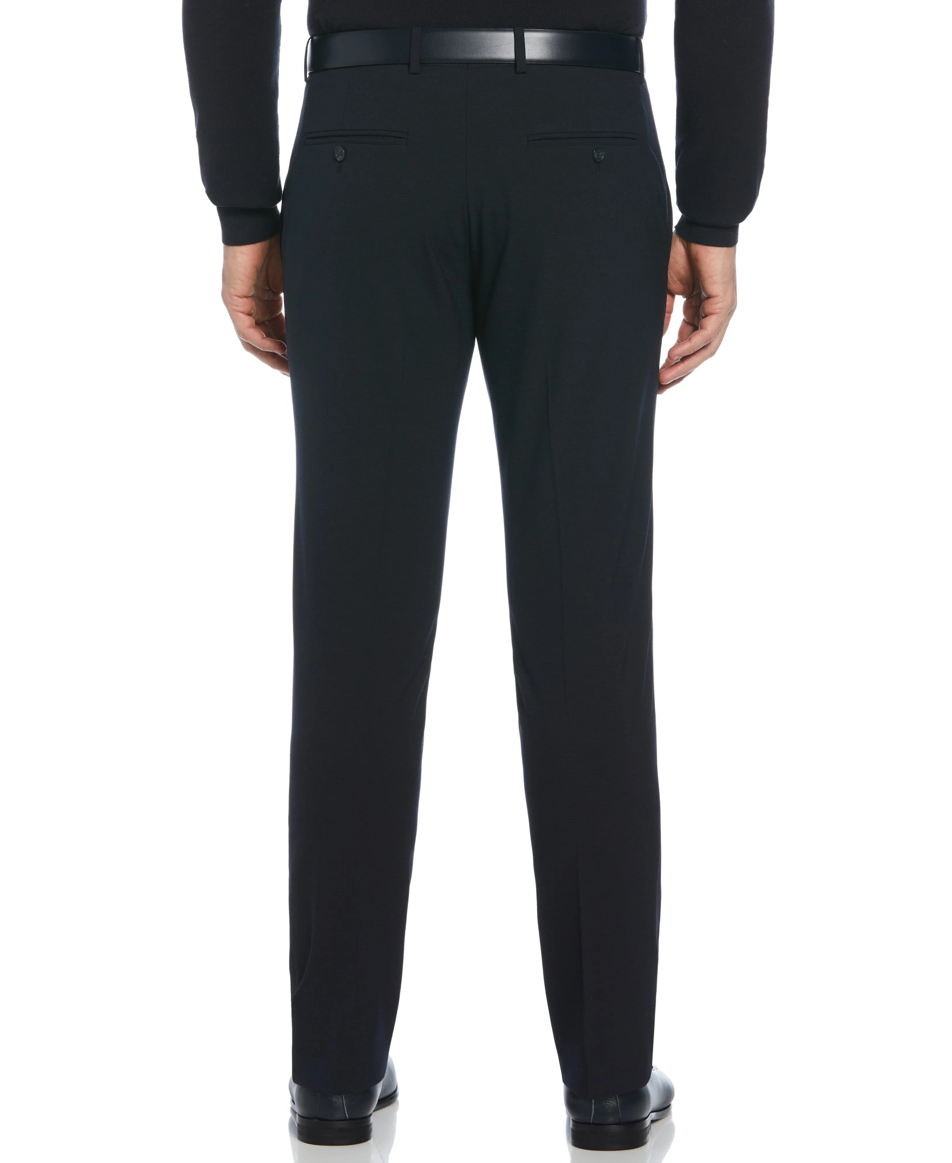 Slim Fit Micro Check Suit Pant