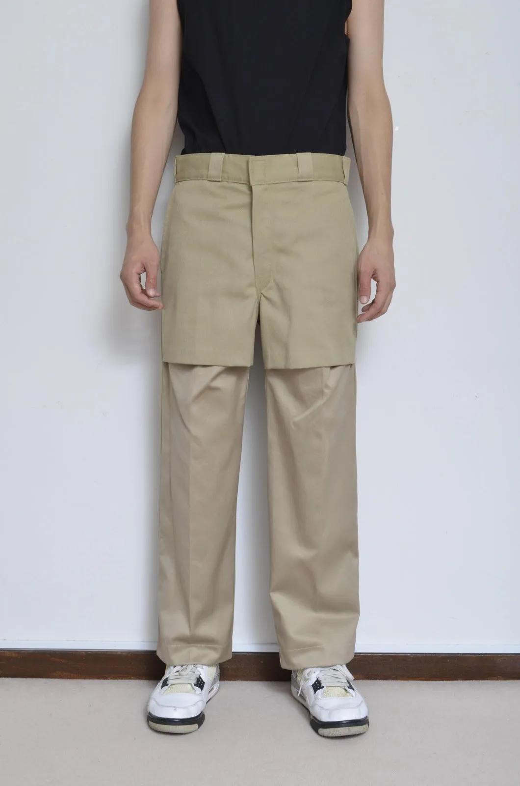 SLIT CHINO PT BEG / 02_A