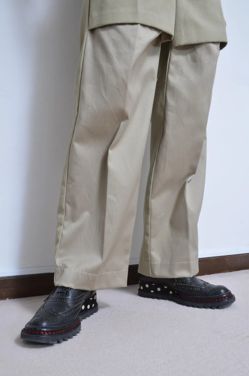 SLIT CHINO PT BEG / 02_A