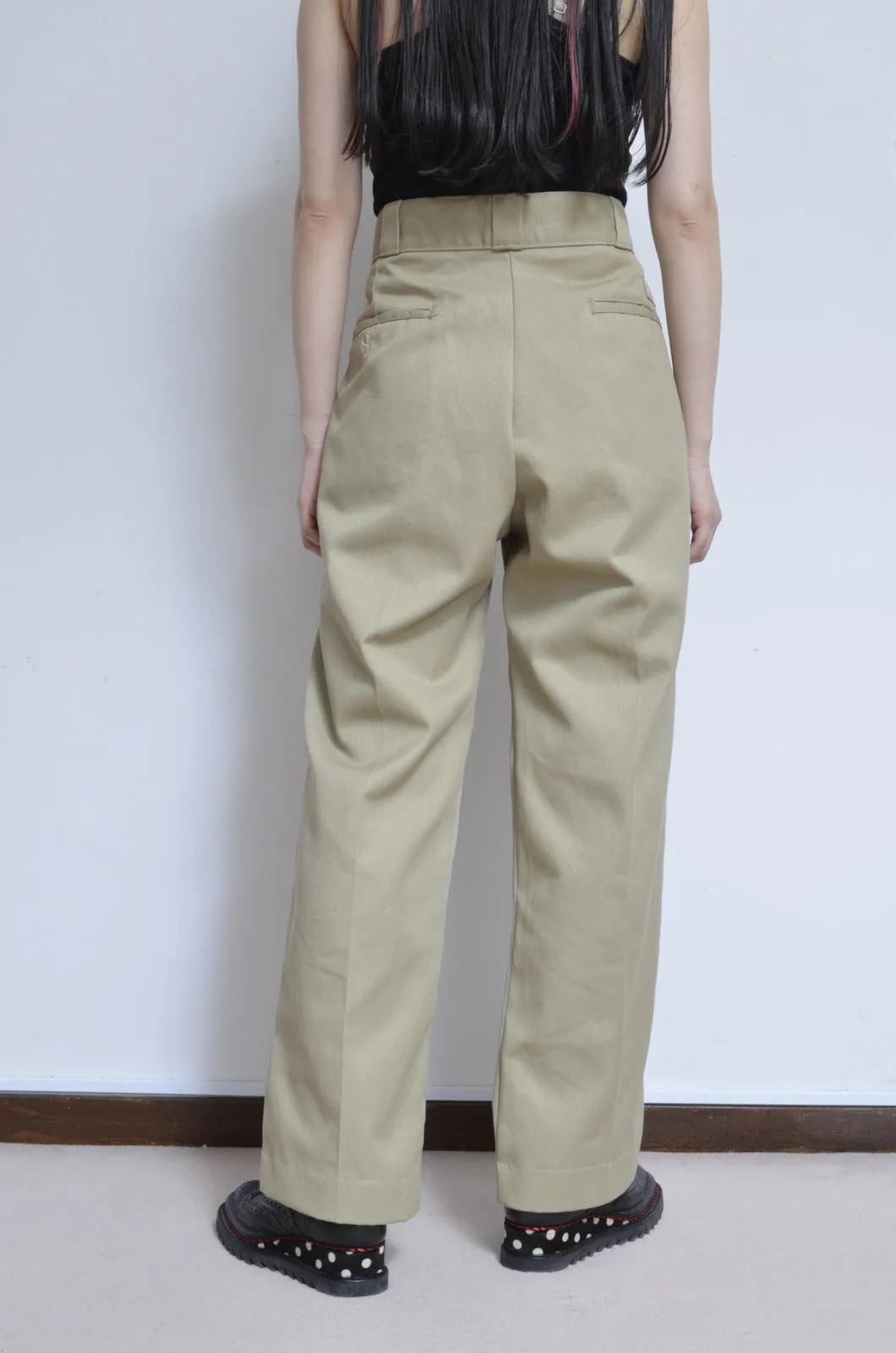 SLIT CHINO PT BEG / 02_A