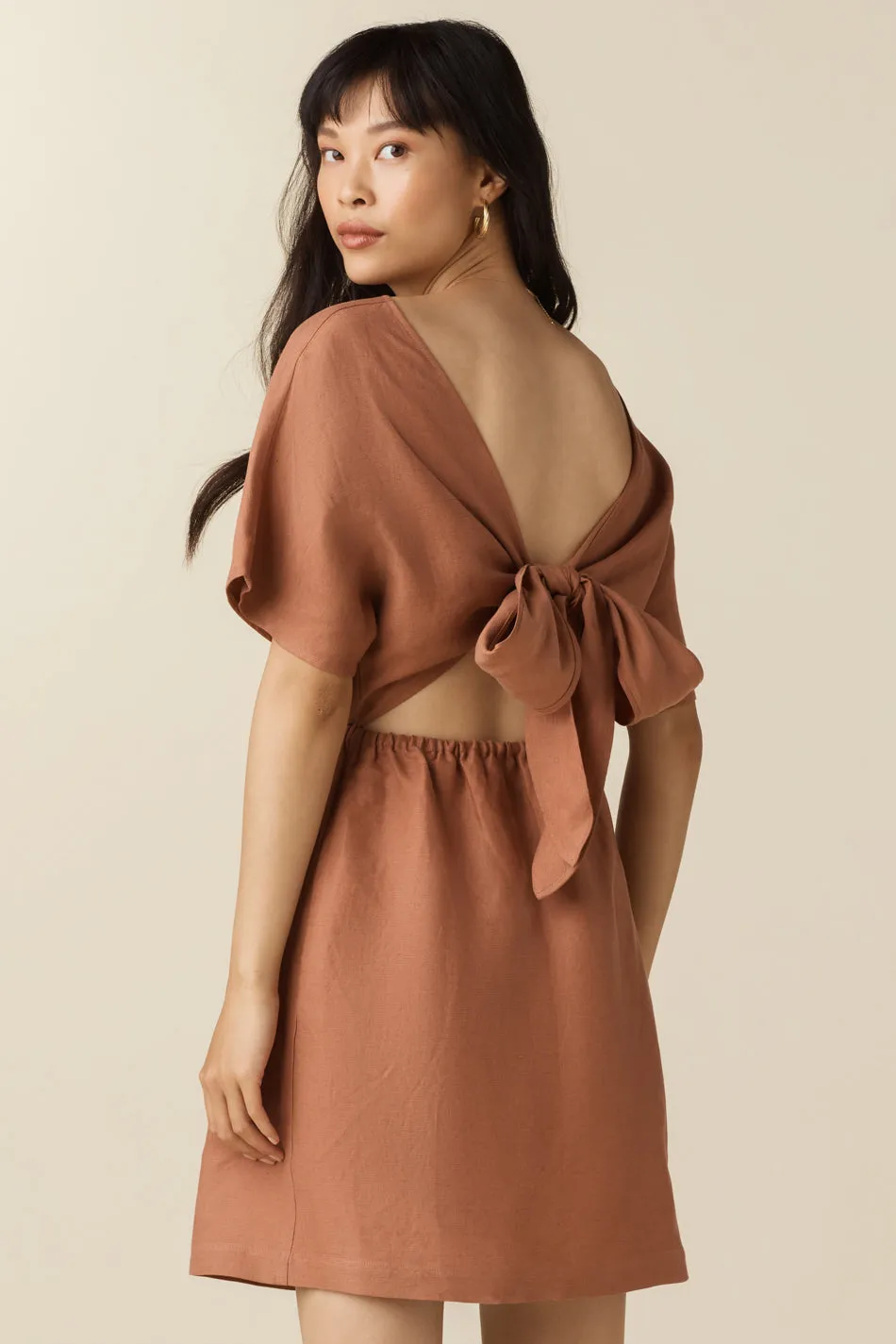 The Convertible Wrap Mini Dress