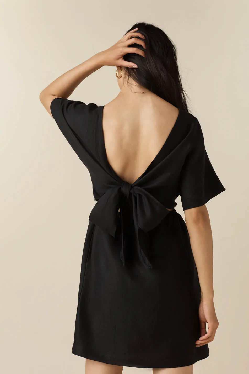 The Convertible Wrap Mini Dress