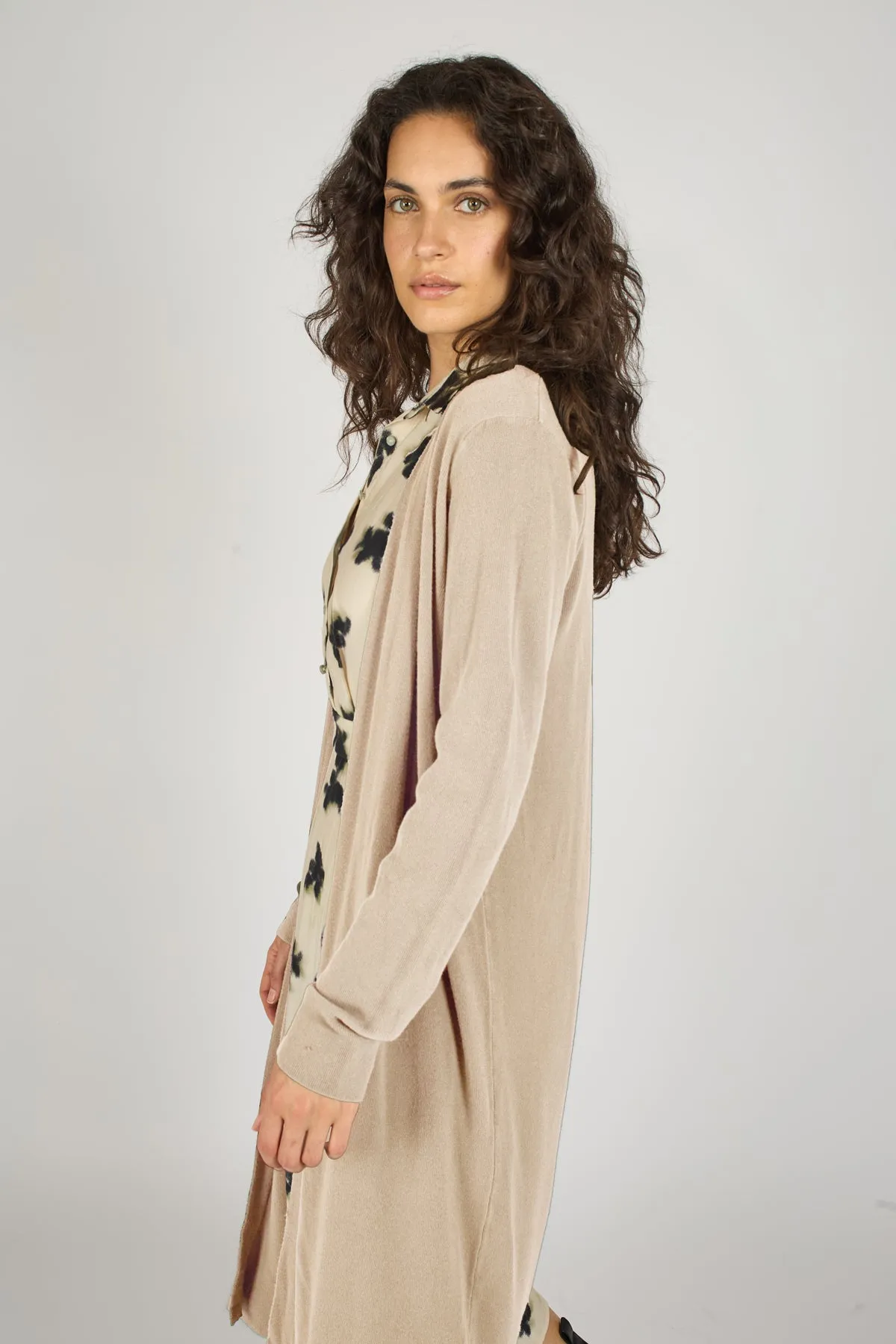 Tuscan Hills Eddie Cardigan in Beige