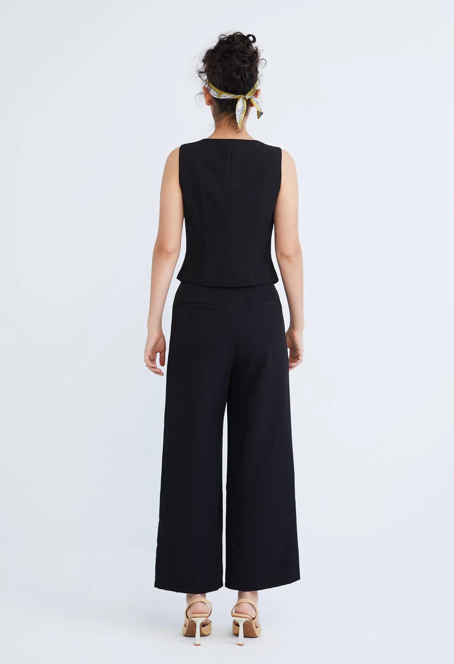 Versatile Polysoft Wide Leg Pants