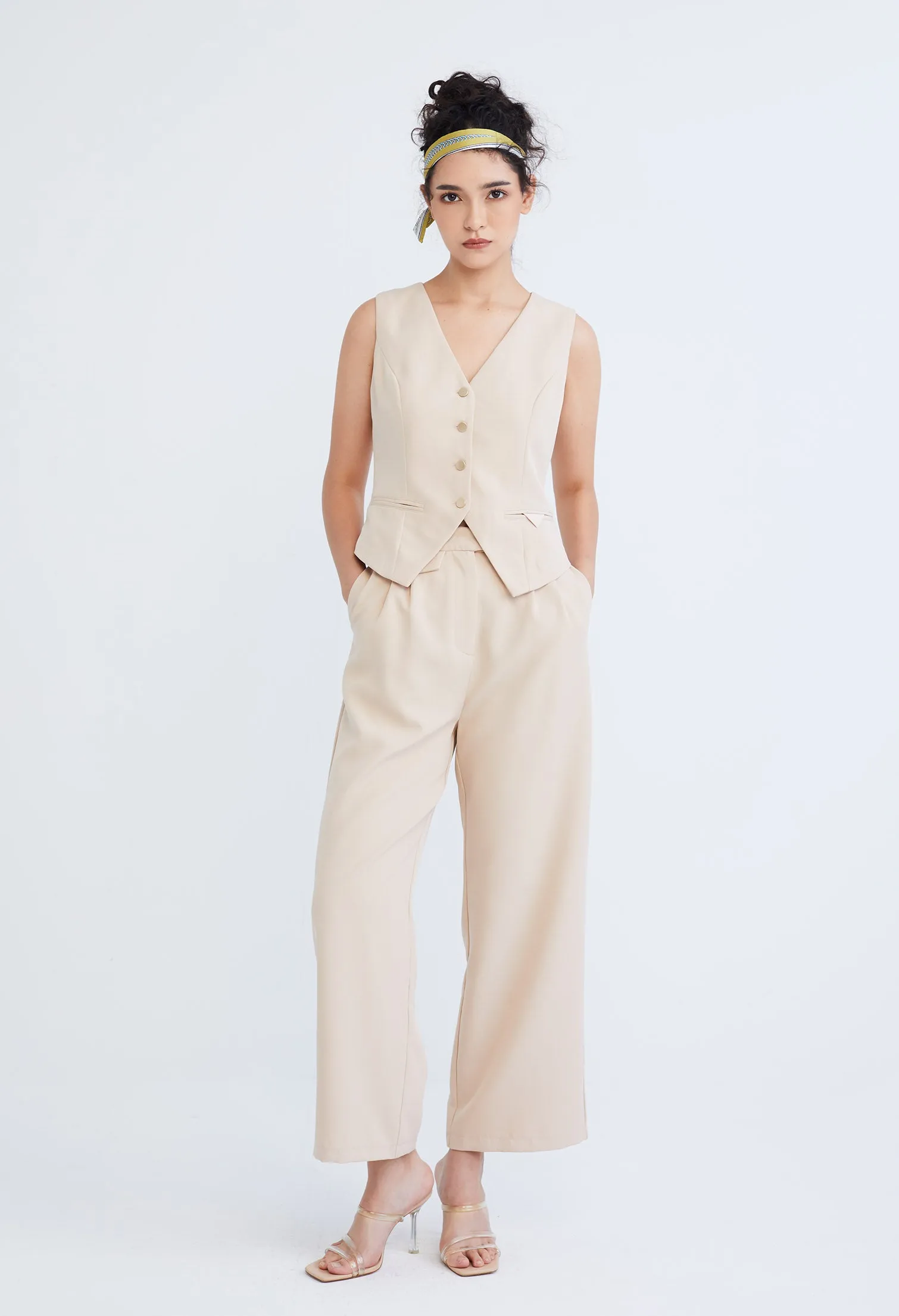 Versatile Polysoft Wide Leg Pants