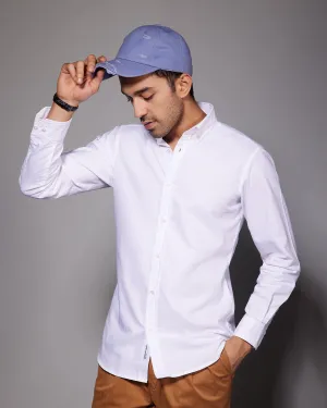 White Washed Oxford Shirt